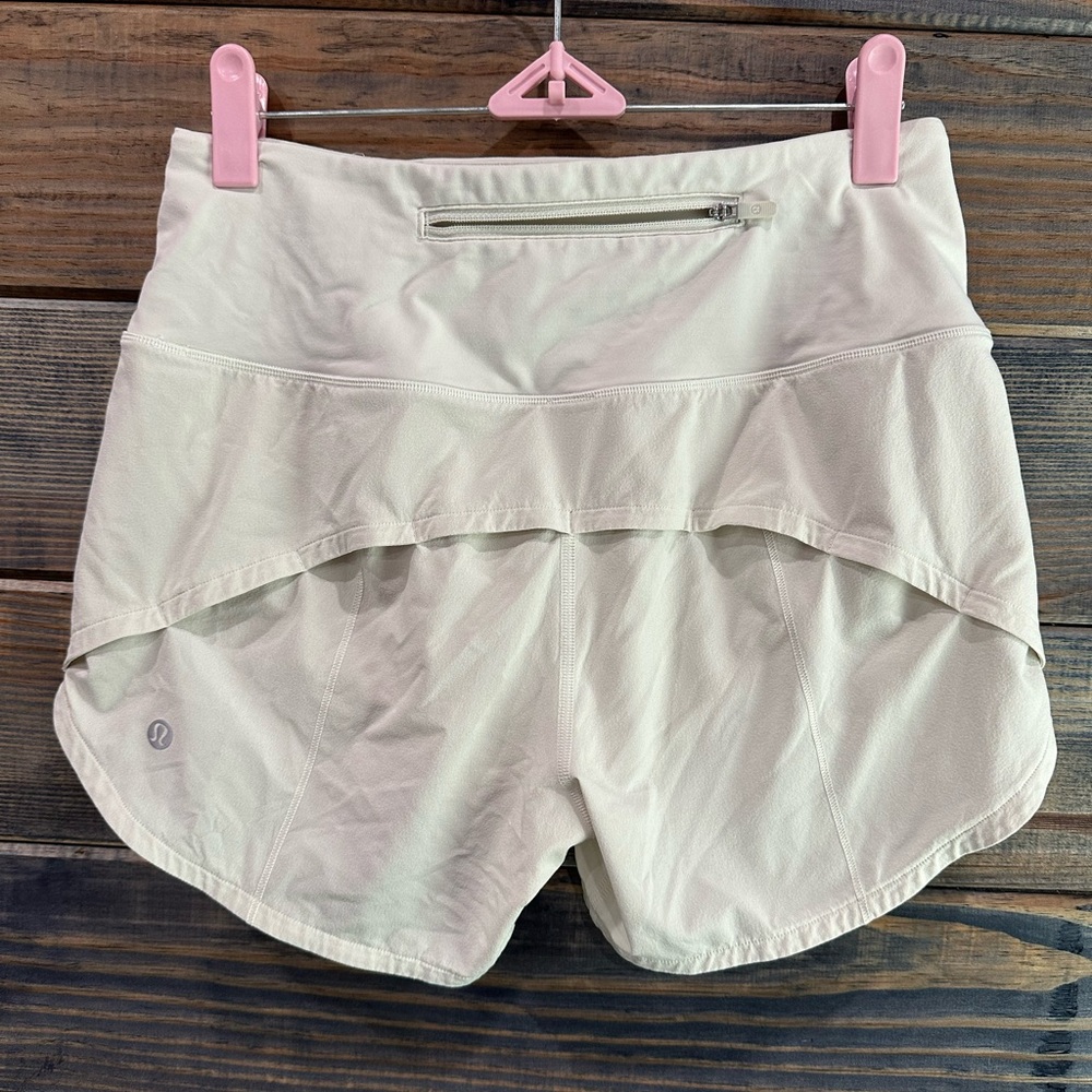 Lululemon Light Gray Athletic shorts